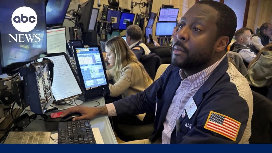 Rollercoaster day on Wall Street from tariff fallout