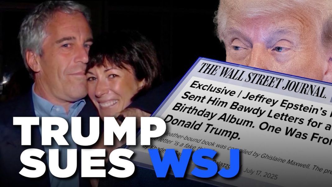 Trump SUES Wall Street Journal Over Epstein Story | TRENDING