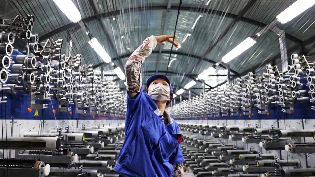 China’s factory activity grows at fastest pace since October, private survey shows, beating official reading