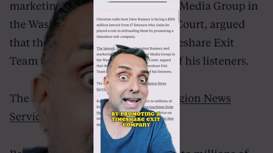 DAVE Ramsey SUED For 150 MILLION #daveramsey #personalfinance #news #lawsuit #business #breakingnews