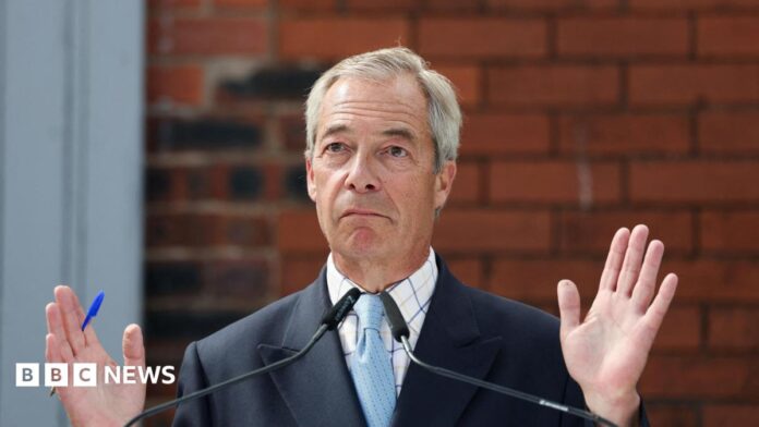 Nigel Farage: The secretive crypto firm backed by Reform's biggest donor