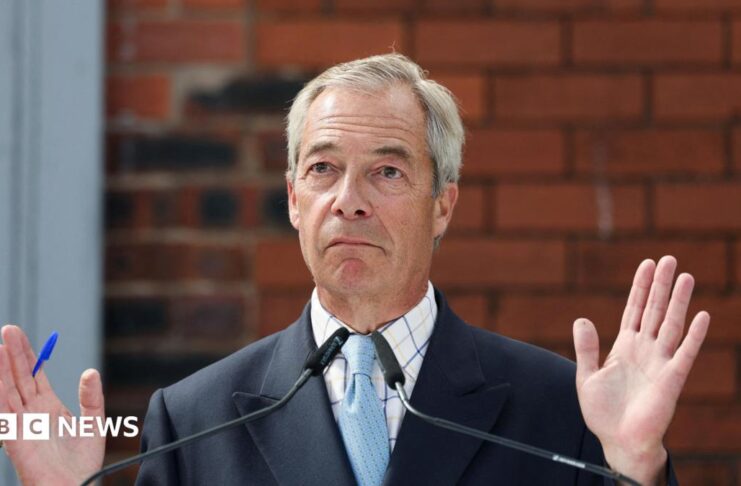 Nigel Farage: The secretive crypto firm backed by Reform's biggest donor