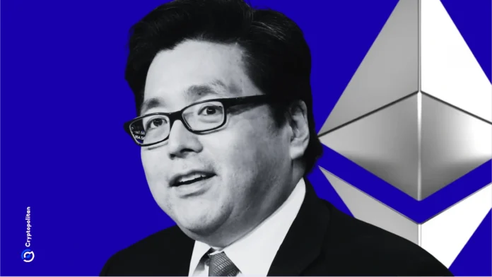 Tom Lee bets Ethereum’s comeback on the rise of AI Tom Lee bets Ethereum