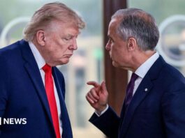 Trump slaps 50% tariffs on Canada and Carney vows to 'intensify' trade talks