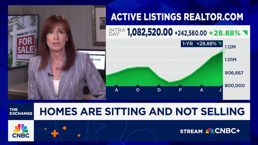 U.S. homes are sitting and not selling. Here’s why