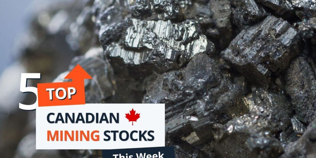 Top 5 Canadian Mining Stocks This Week: Volt Carbon Technologies Rises 50 Percent
