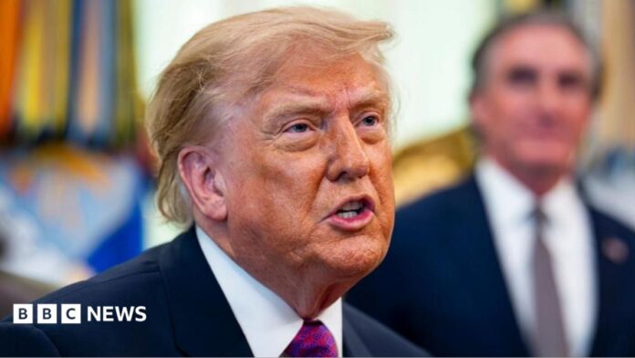 Trump hails 'historic' deal for US to control 65bn barrels of Venezuela's oil
