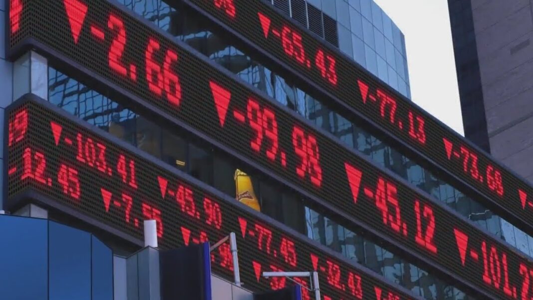 Stocks plunge as Wall Street wonders how much economic pain Trump will accept