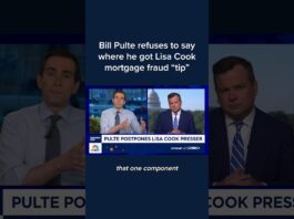 Bill Pulte refuses to say where he got Lisa Cook mortgage fraud ‘tip’
