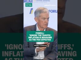 Powell: ”Ignore the tariffs,” inflation is behaving as the Fed expected