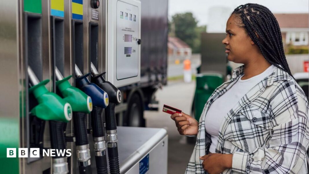 UK inflation pushed up by petrol and diesel price rises