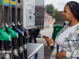UK inflation pushed up by petrol and diesel price rises