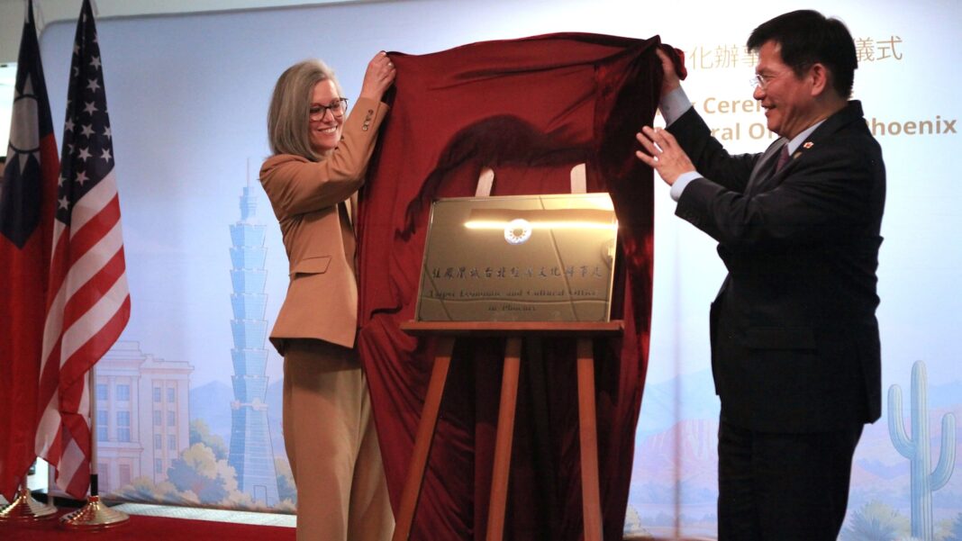 Arizona welcomes new Taiwan representative office, rejecting warning from China