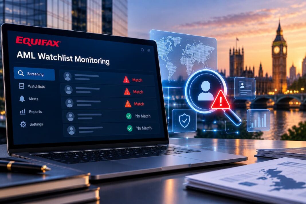 Equifax UK Launches Automated AML Watchlist Monitoring Tool