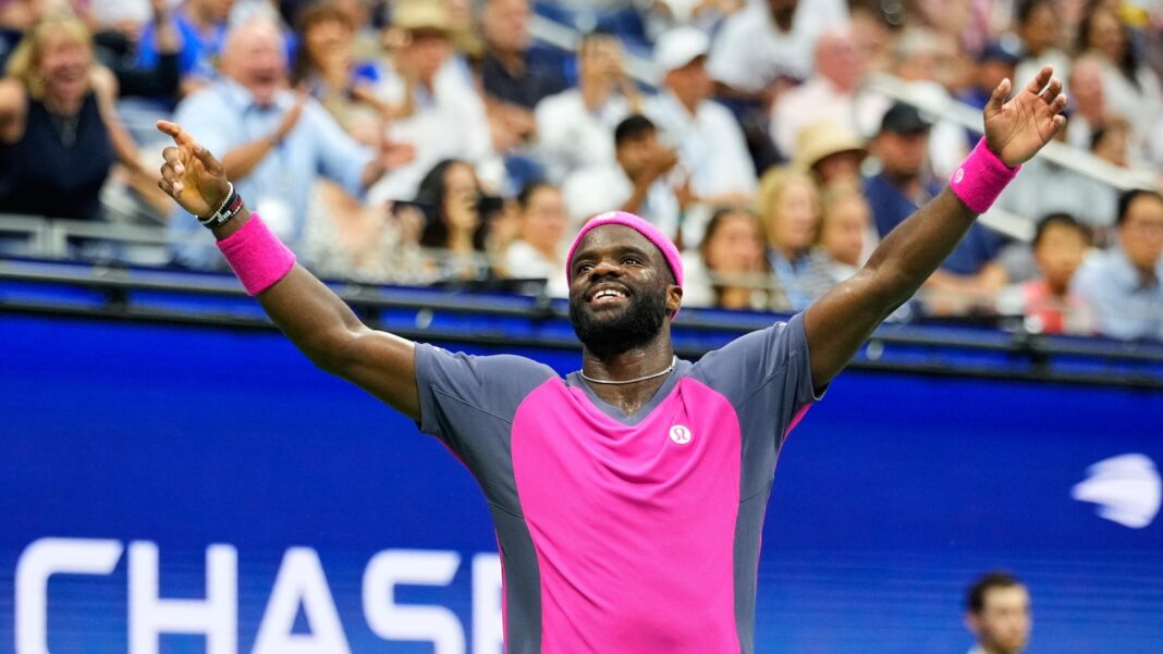Frances Tiafoe supports young tennis players' careers while still building his own